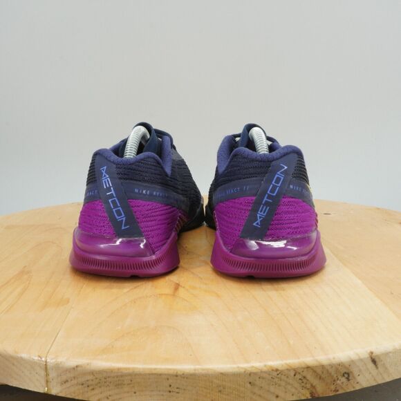 Nike React Metcon Turbo Womens Size 7 Shoes Cross Training Sneakers Blue Purple - Picture 4 of 9
